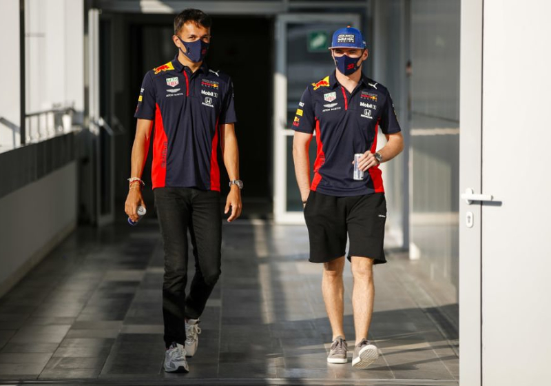 Albon na lastige kwalificatie Portugal: "Max en ik waren enorm aan het worstelen"