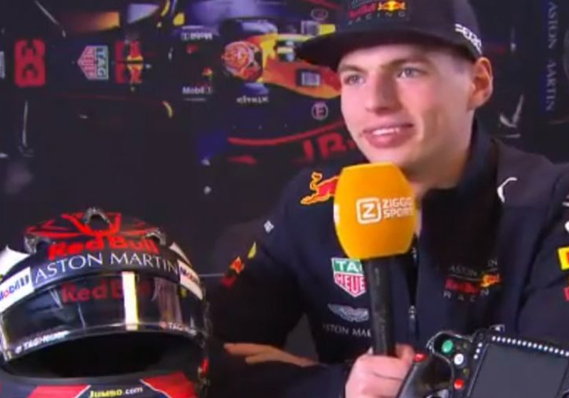 VIDEO: Max Verstappen: 'Zin om in te halen...na een pitstop, als ik van pole ben begonnen'