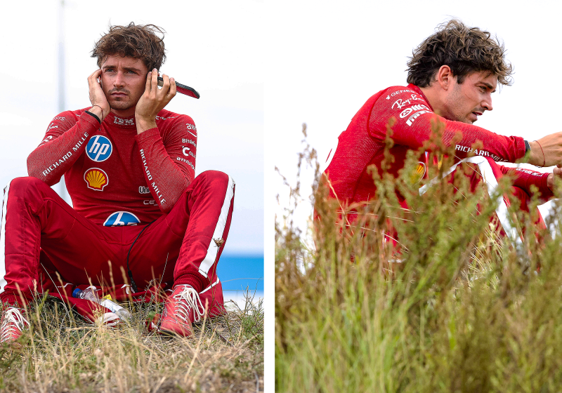 Zó kwam Leclerc aan telefoon in Zandvoort