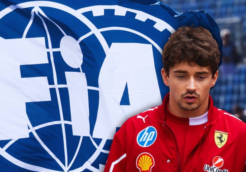 charles leclerc, ferrari, fia