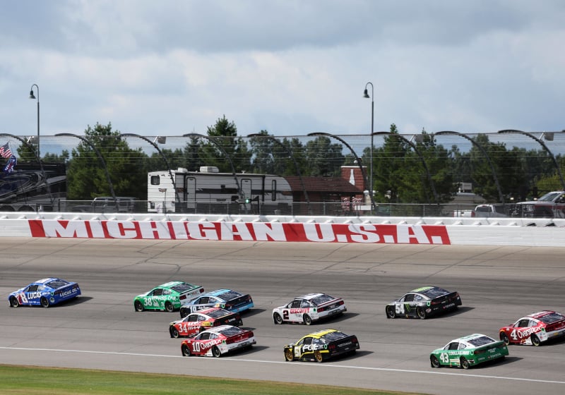 2024 NACSAR Cup Series race at Michigan