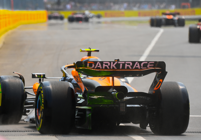 McLaren left BAFFLED as Norris penalised for 'unsportsmanlike conduct' under the SAFETY CAR