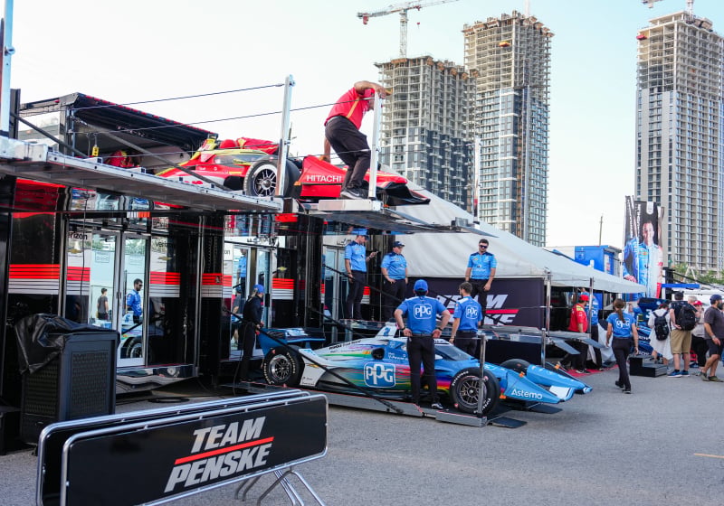 Dramatische start voor IndyCar in Markham: circuit niet op tijd klaar
