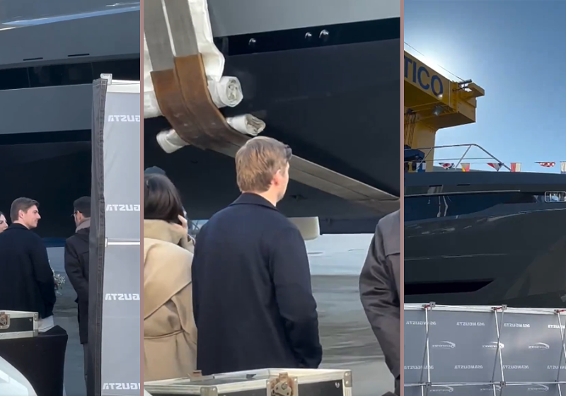 VIDEO: Verstappen en Piquet bezoeken gloednieuwe superjacht van 12 miljoen euro