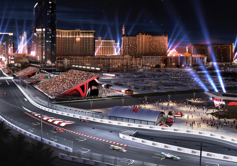 El calendario especial del Gran Premio de Las Vegas