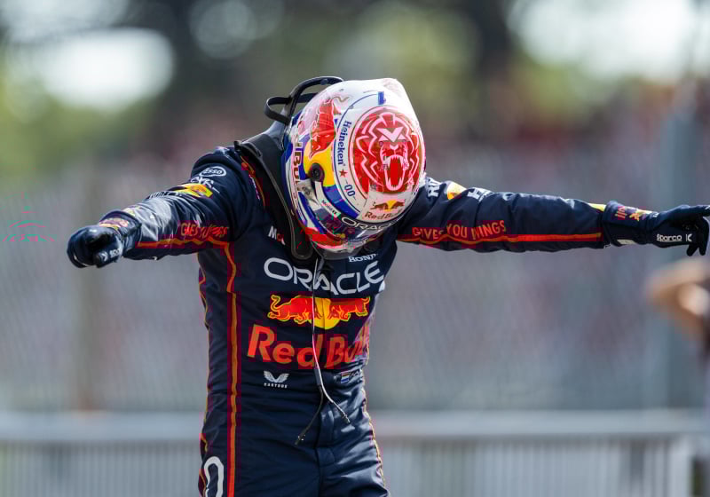 Max Verstappen at Monza