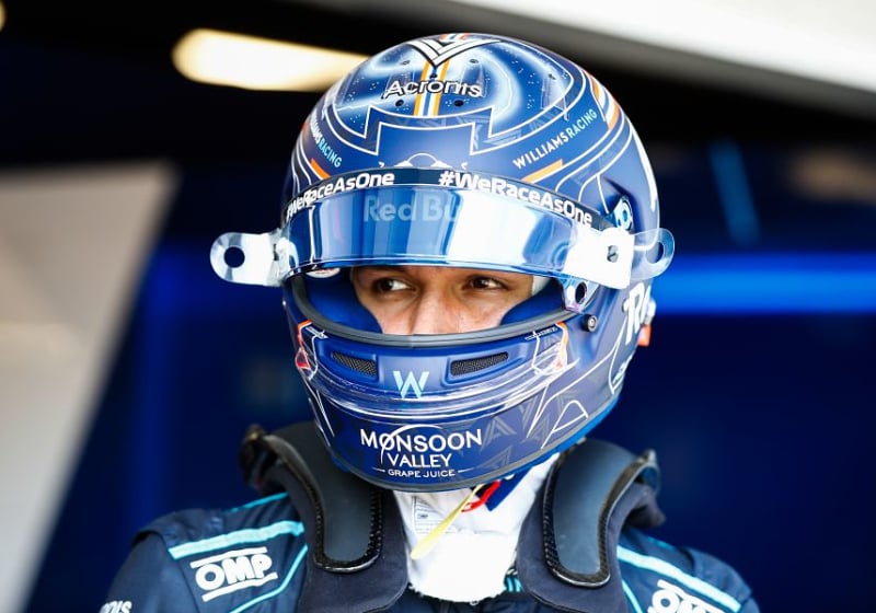 'Albon, en la pole position para participar en las 24 Horas de Daytona'