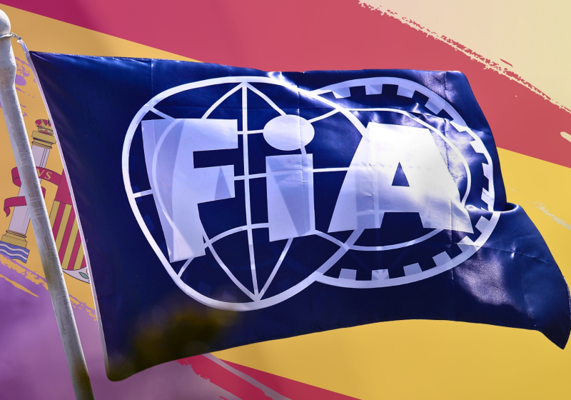 FIA flag in Spain