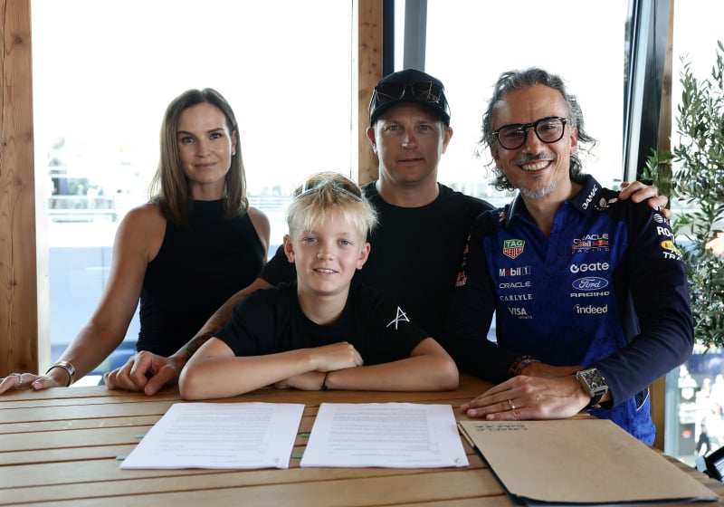 Zoontje Räikkönen tekent bij juniorteam Red Bull: "Laat uitzonderlijke capaciteiten zien"