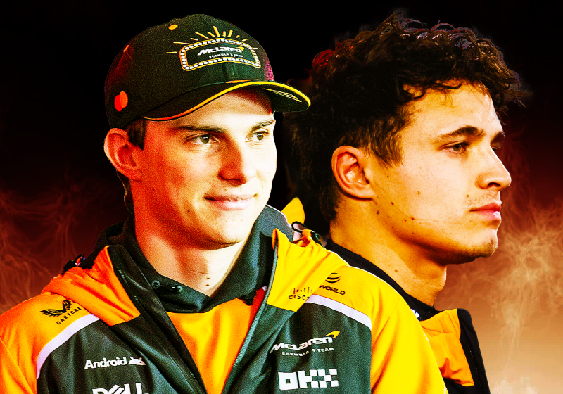 Oscar Piastri and Lando Norris
