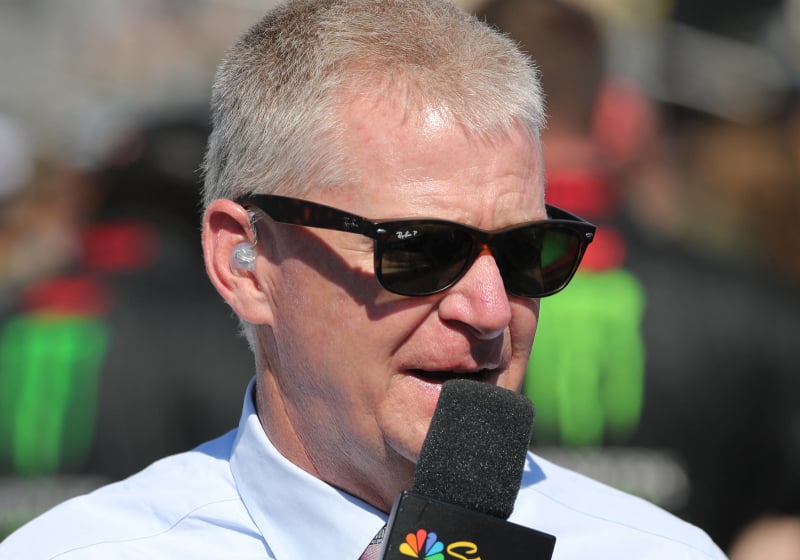 An image of former NASCAR driver Jeff Burton