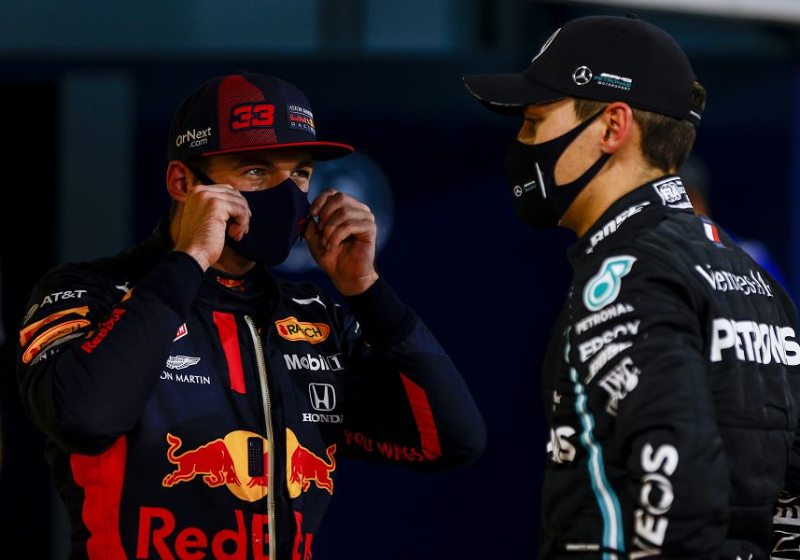 Russell heeft geen voorkeur in titelstrijd: 'Hamilton is geweldig, maar gun het Verstappen ook'