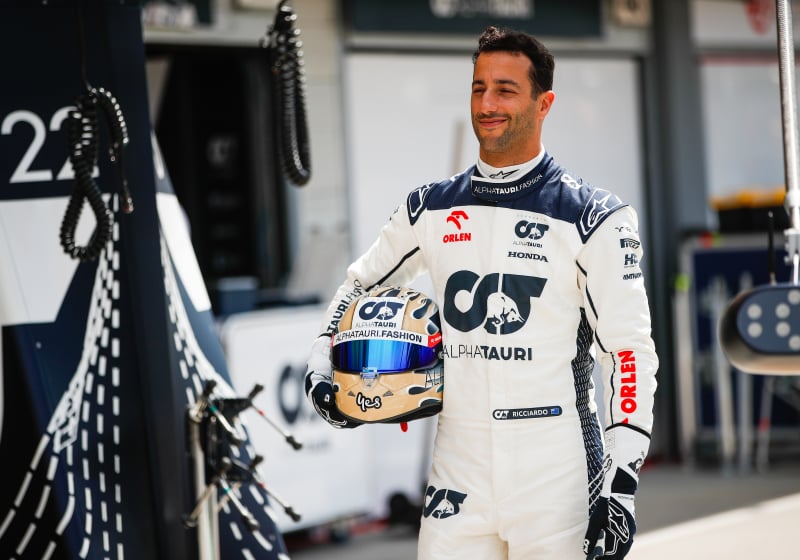 Ricciardo: "El ritmo de carrera del auto es bastante lento"