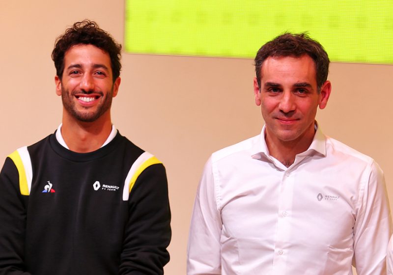 Abiteboul: "Al in gesprek met Alonso voor aankondiging vertrek Ricciardo"