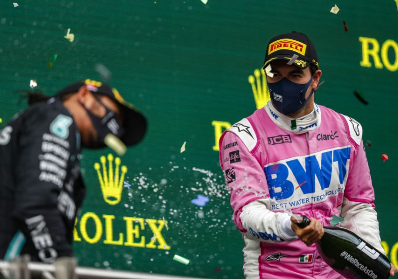 Red Bull Perez signing will force Mercedes to "step up our game" - Hamilton