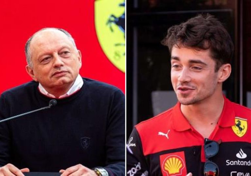 Ferrari: Los reportes de Leclerc a Mercedes son basura