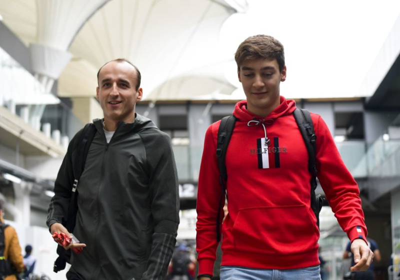 Russell: ''Ik ga grappige en wijze Kubica echt missen als teamgenoot''