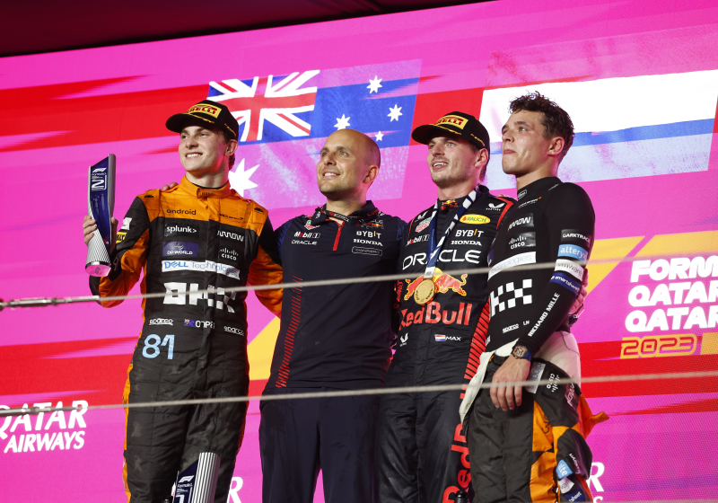 McLaren: Norris y Piastri, galardonados como mejor británico y novato del año