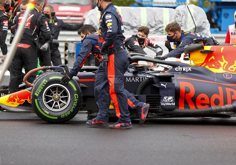 Horner: "Verstappen probeerde achtste versnelling te synchroniseren"