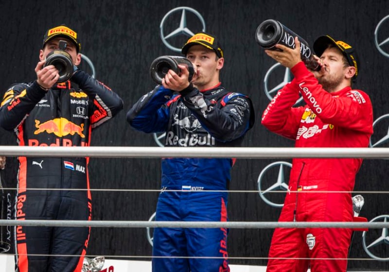 GPFans F1 Podcast #12 - Verstappen victorious, as Vettel and Kvyat get redemption and Mercedes fall apart