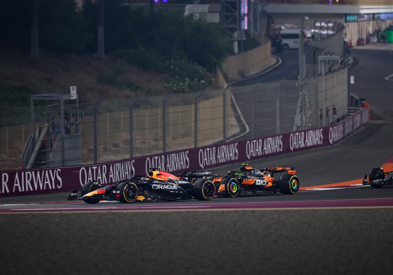 Verstappen, Norris, Qatar 