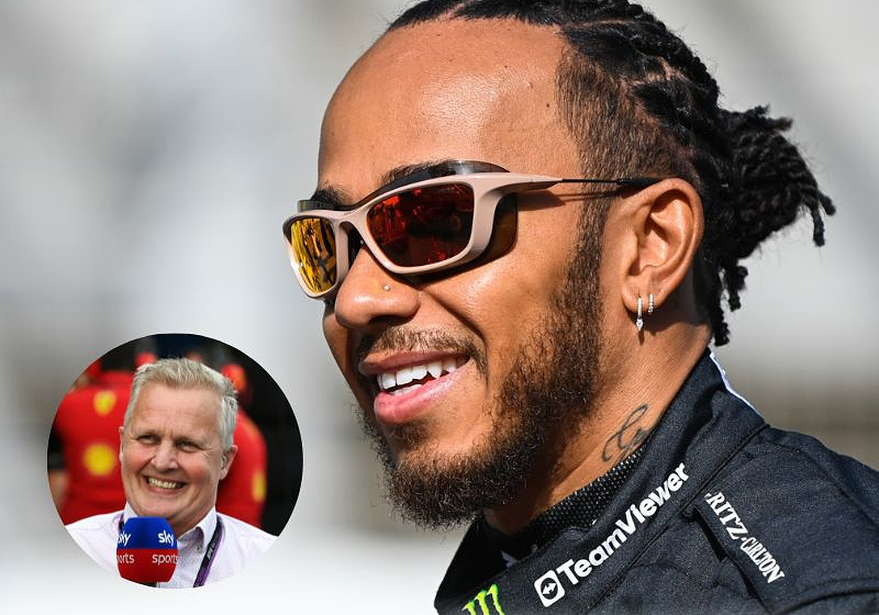 Herbert: "Espero Hamilton siga pensando que Mercedes no funciona para él y su mejor opción es el rojo Ferrari"