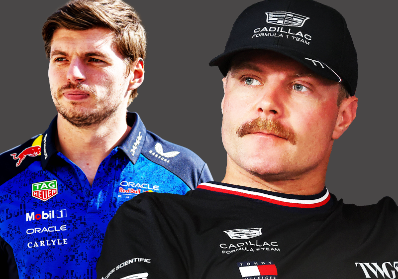 Max Verstappen and Valtteri Bottas