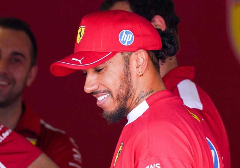 Lewis Hamilton, Ferrari, Imola, 2025