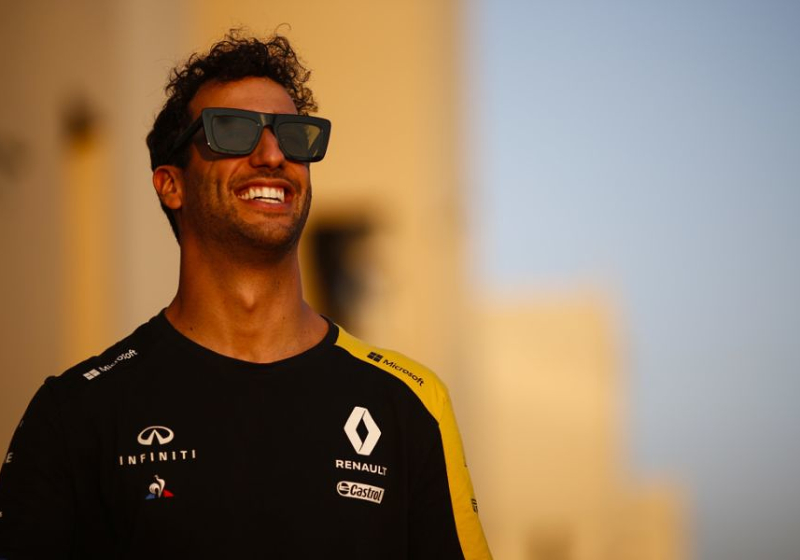 Ricciardo: "Testdagen met Renault nu 'normaler' dan vorig seizoen"