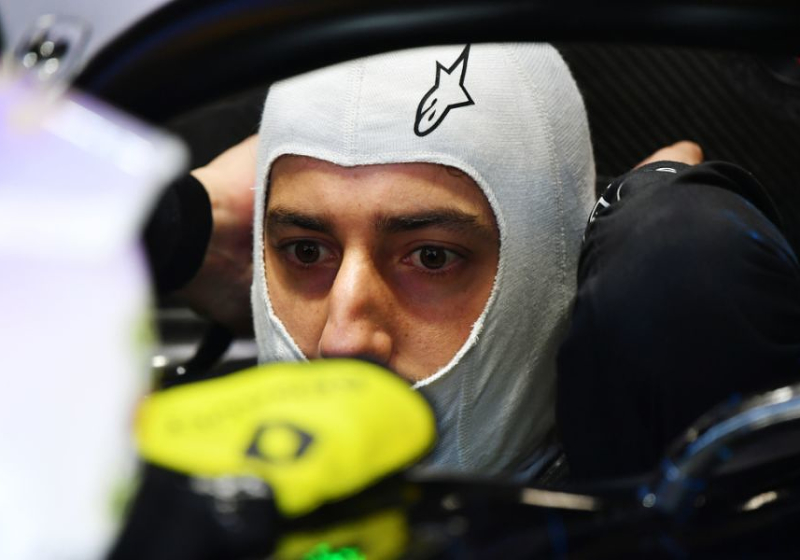 Ricciardo chalks up over a century of laps on F1 return