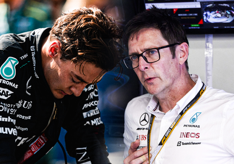 Shovlin wijst naast banden Russell ook naar plank voor diskwalificatie in België