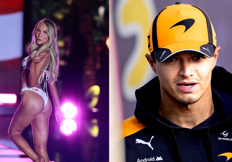 Norris sprint weg voor paparazzi na vermeende date met nieuwe vlam
