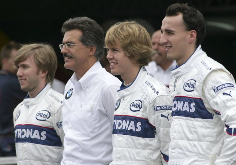 Nick Heidfeld, Sebastian Vettel, Robert Kubica, generic