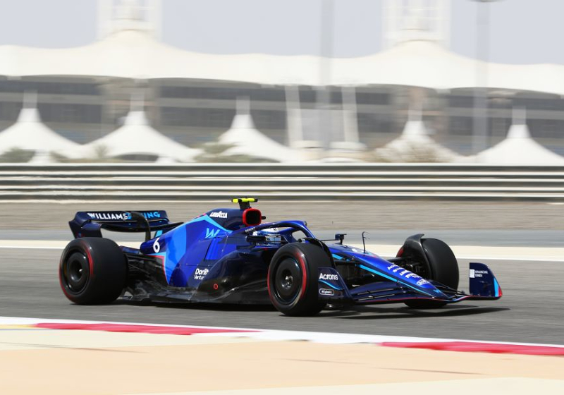 Williams y el detalle en la pintura de su coche