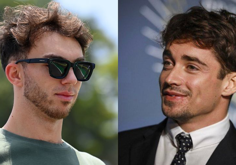 Suave-looking Leclerc joins Gasly as host of F1 stars swap track for tennis at Monaco Masters