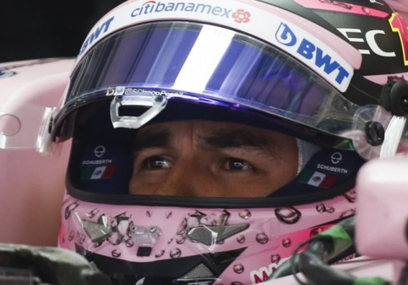Sergio Perez aan infuus voor Grand Prix van Maleisië
