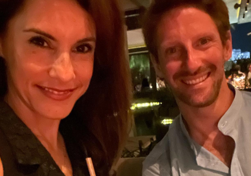 Romain Grosjean bromea con su accidente en Bahrein