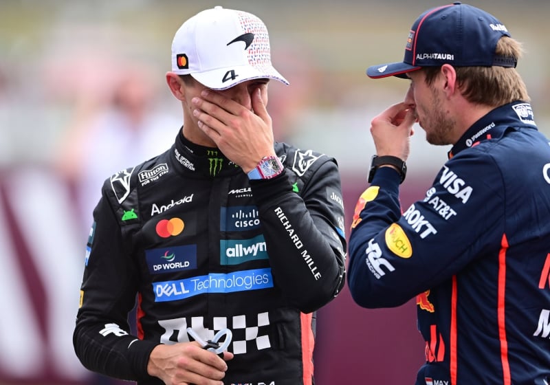 Max Verstappen, Lando Norris, Red Bull, McLaren, Britain, British GP, 2025