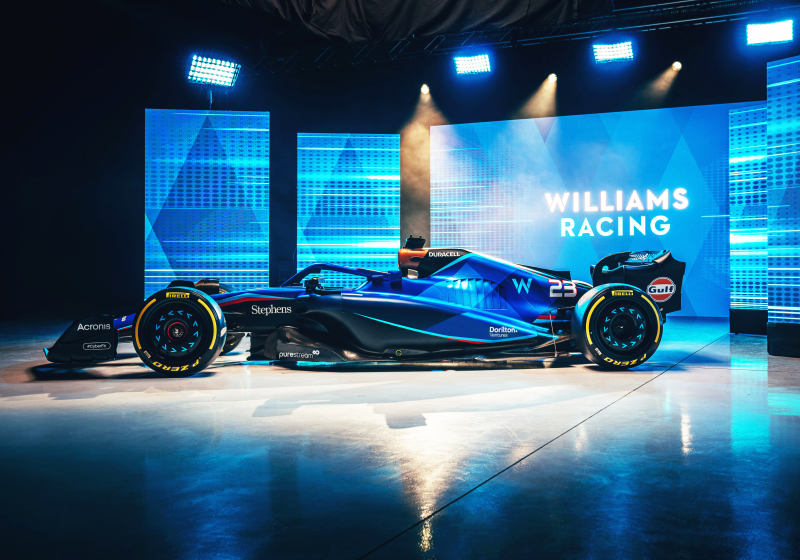Williams y Gulf se asocian en el FW45