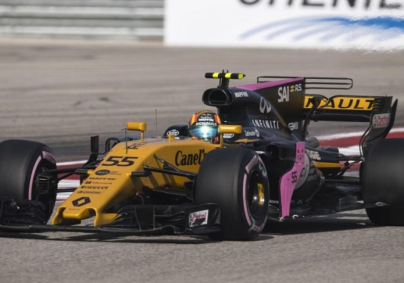 Renault zeer content met optreden Sainz in Austin