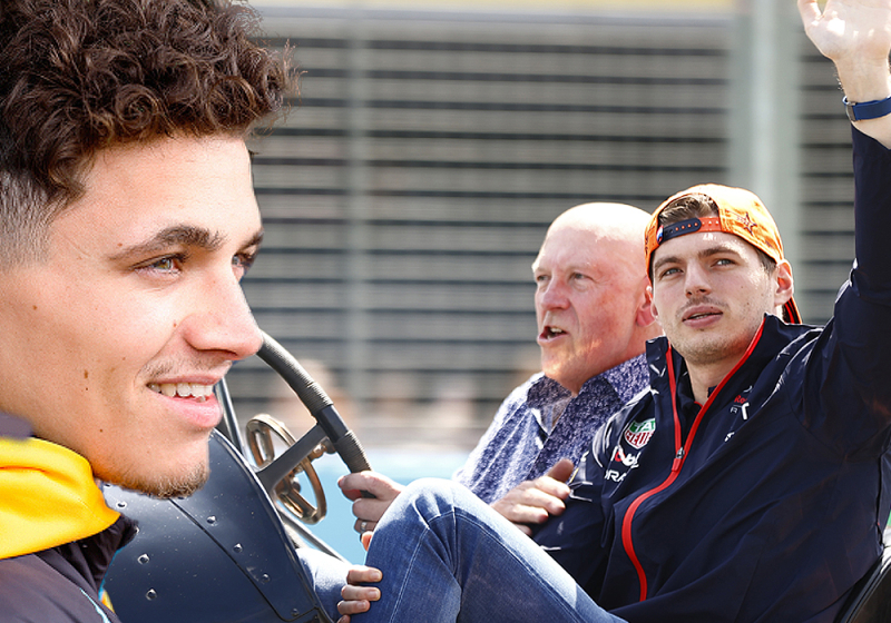 Verstappen wordt uitgejoeld tijdens parade lap op Silverstone, Norris springt in de bres