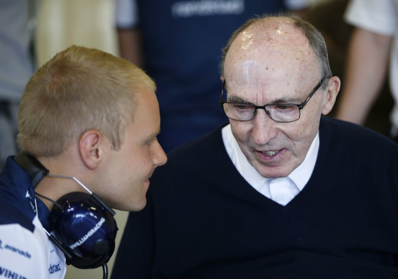 Bottas indebted to "legend" Sir Frank Williams
