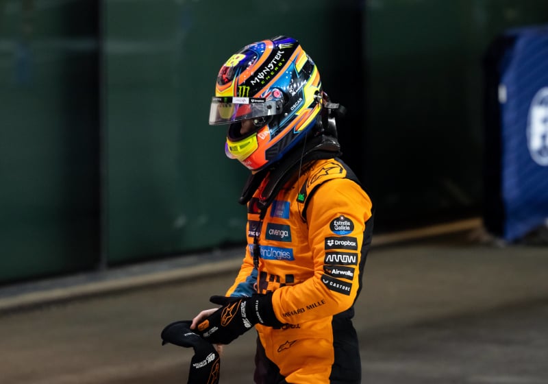 Oscar Piastri in Qatar