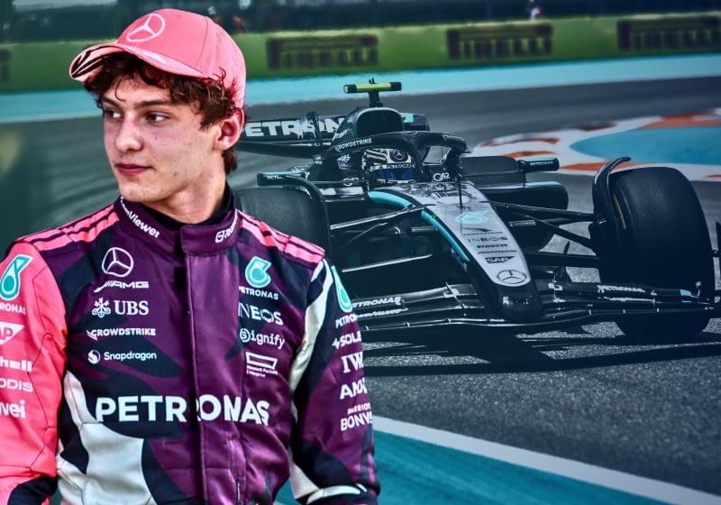 Antonelli at Mercedes