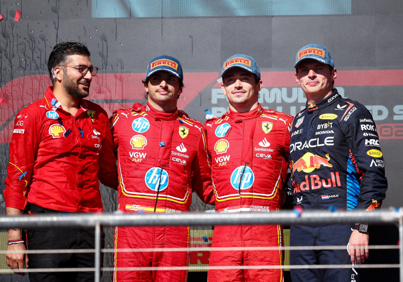 Leclerc heeft geen moeite met rijstijl Verstappen: 'Die gevechten maken F1 juist spannend'