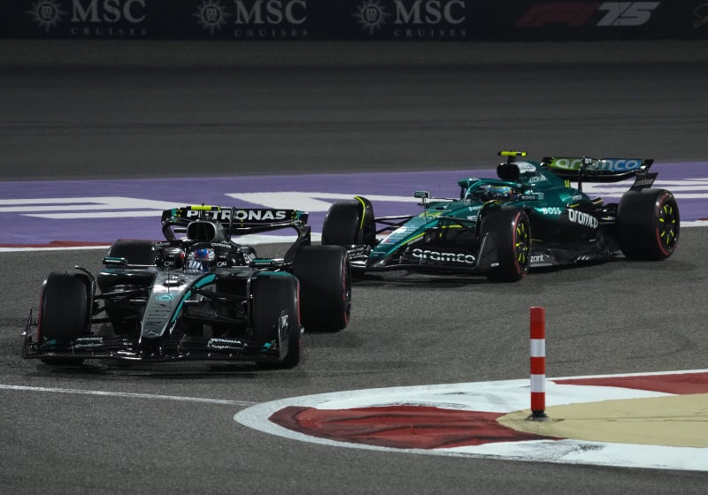 Antonelli ahead of Alonso in Bahrain