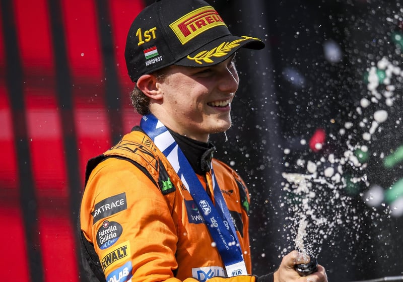 Oscar Piastri, McLaren, Hungary, 2024
