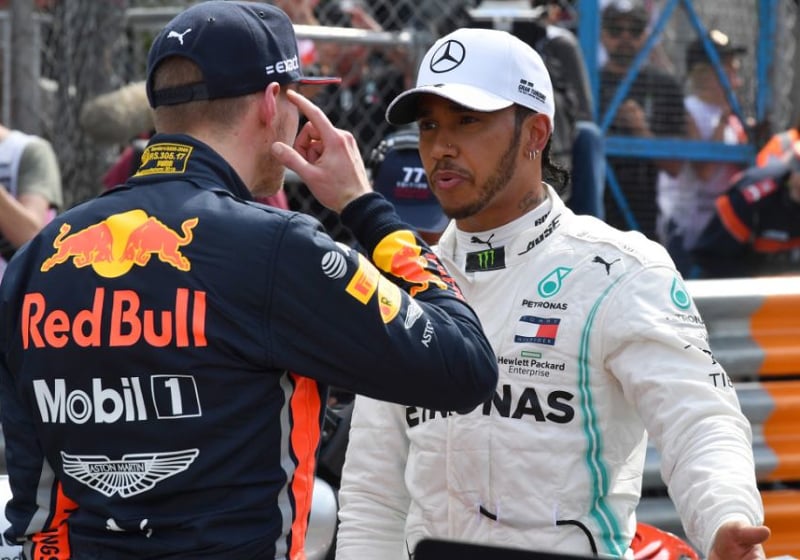 Hamilton: 'Verstappen naar Mercedes? Zal laten zien dat ik dan alsnog beter ben'