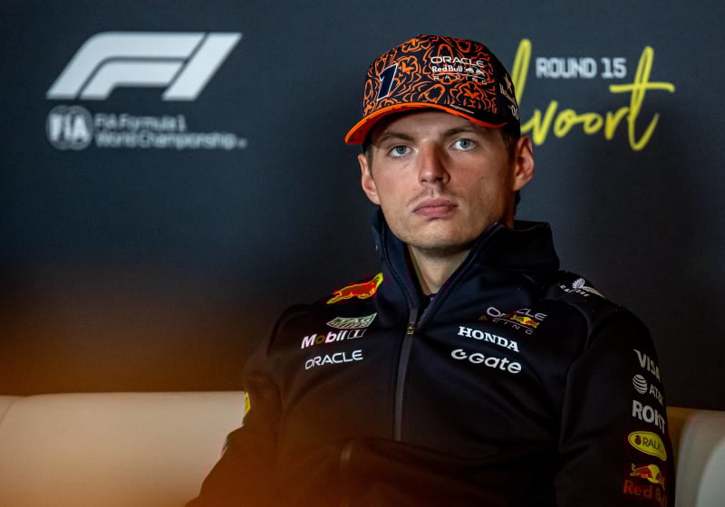 Max Verstappen in Zandvoort