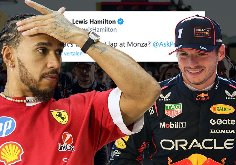 Hamilton op social media voor schut gezet 'door' Verstappen, reacties stromen binnen